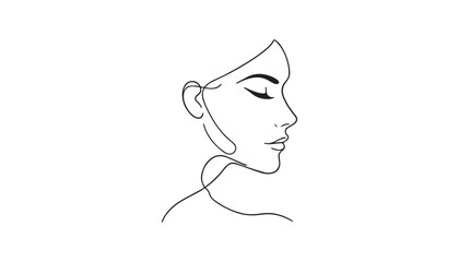 woman face