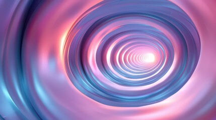 A vibrant, swirling tunnel of light and color, suggesting depth and motion.
