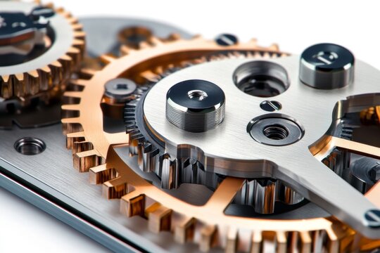 Intricate Watch Movement Gears: A Masterpiece of Engineering