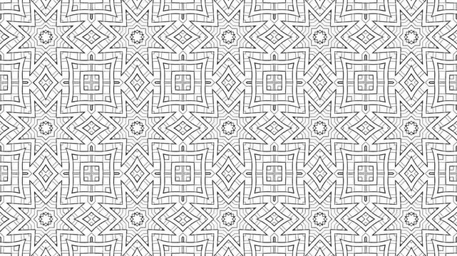 469 Kaleida 20  45 Starlish edges b&w