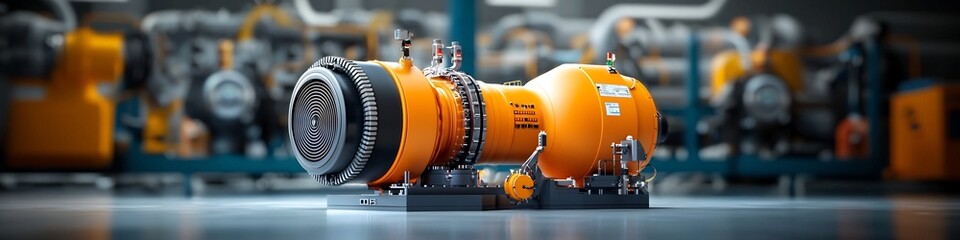 Spectrogram visualization showcasing the frequency content and patterns of a piece of industrial machinery during its insights for monitoring diagnostics and optimization of manufacturing processes