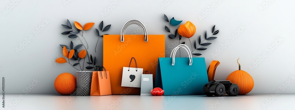 Poster a stylized and abstract depicting the frequency distribution and visualization of consumer spending 