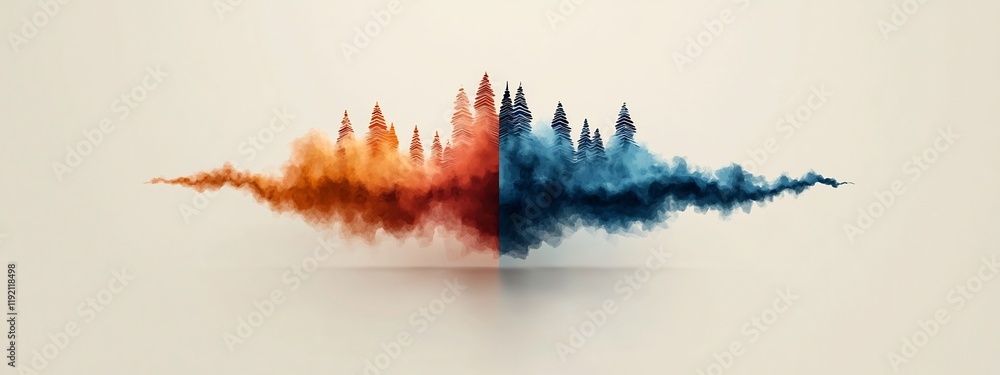 Poster this captivating digital showcases the ethereal and mesmerizing visual representation of the frequen