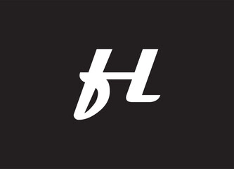 FL letter logo and initial logo design