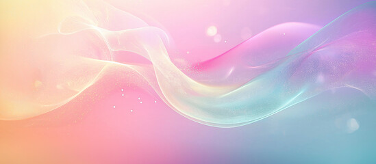 Abstract Colorful Wave Background