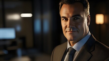 Fototapeta premium portrait of a businessman