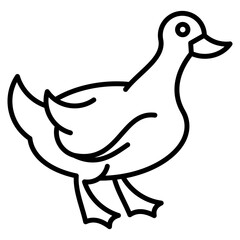 duck single icon