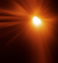 Obraz premium sunlight special lens flare light effect. Overlays, overlay, light transition, effects sunlight, lens flare, light leaks. Sun rays. effect for overlay designs. Abstract burst Blank background