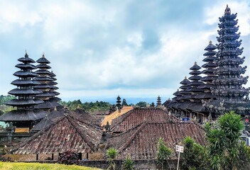 Besakih Temple in Bali, also known as the &ldquo;Mother Temple of Bali&rdquo;. Indonesia.