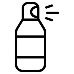Disinfection Line Icon