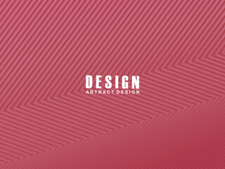 Elegant abstract pink lines on pink background with space. Luxury concept. Vector illustration