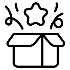 Product recommend Line Icon