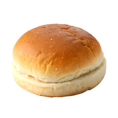 Burger bun isolated on transparent background