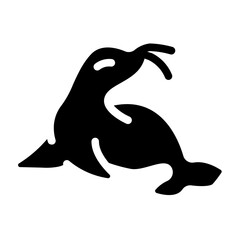 Seal Solid Icon