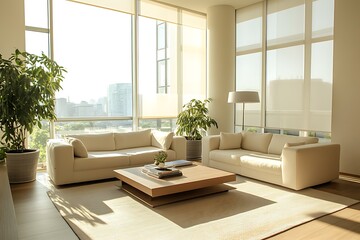 Fototapeta premium modern living room