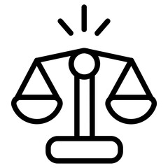 Work evaluation Line Icon