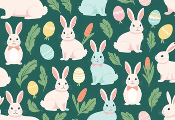 easter seamless pattern