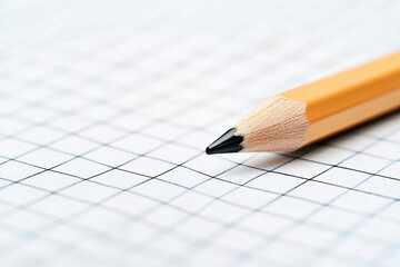 A blank blueprint with a pencil sketching in lines, representing the creation of a solution