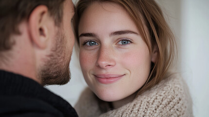 German young couple having fun together enjoy the moment and falling in love