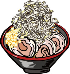 二郎系ラーメン