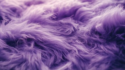 Obraz premium Soft and Fluffy Purple Texture Background for Creative Projects, Fashion Designs, and Interior Decor Enhancements in Vibrant Color Palette