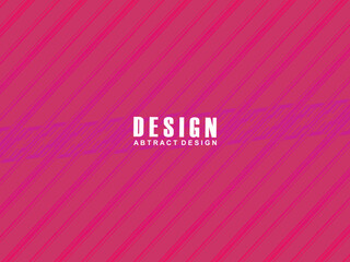 Elegant abstract pink lines on pink background with space. Luxury concept. Vector illustration