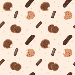 Flate Sweet Chocolate Pattern Template