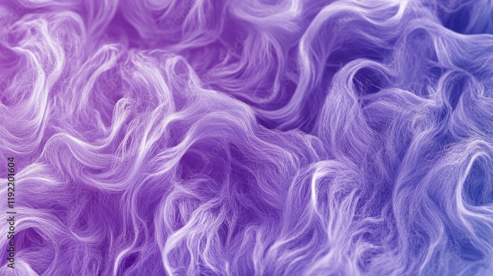 Aufkleber abstract background of soft and fluffy purple and blue fiber texture, ideal for graphic design and m