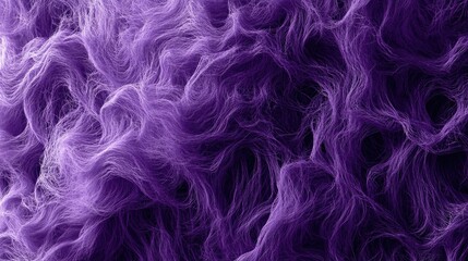 Fototapeta premium Abstract Purple Fiber Texture with Soft and Fluffy Appearance, Ideal for Backgrounds, Patterns, and Artistic Designs in Various Digital and Print Media
