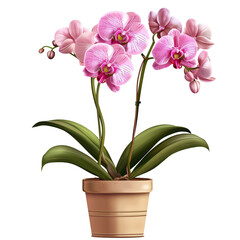 Beautiful Flower Clipart Vector Illustration - Floral Design for Graphics