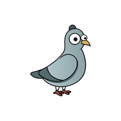Pigeon Cartoon vector