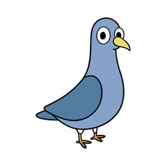Pigeon Cartoon vector