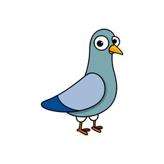Pigeon Cartoon vector