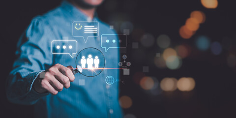 Customer Experience Survey Concept ,Product quality and service evaluation, customer participation...