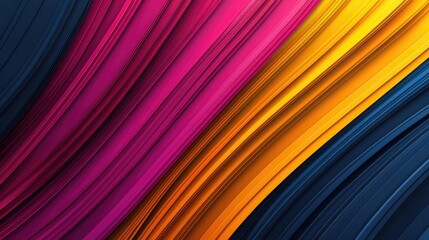 Vivid gradient concept. Colorful abstract background featuring vivid, flowing waves of pink, orange, and blue.