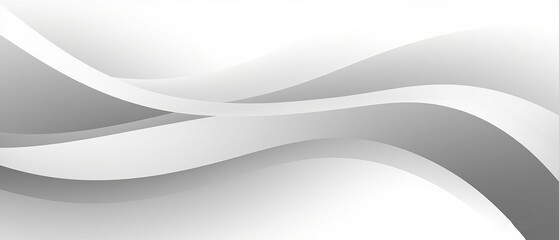 An abstract white grey gradient background, perfect for modern and artistic product showcases. Generative AI