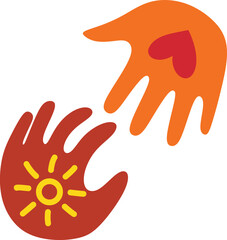 Kindness Hand Illustration