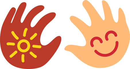 Kindness Hand Illustration