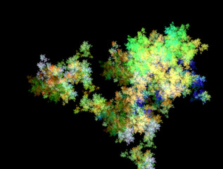 Imaginatory fractal abstract background Image