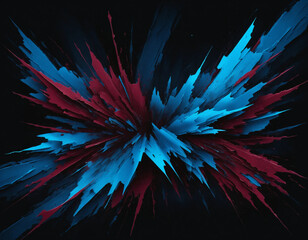 An abstract background with a bold black base, creating a deep, dramatic foundation