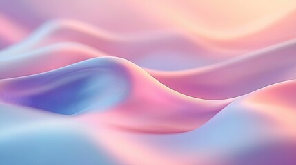Obraz premium Blurred abstract background concept. Soft flowing waves of pastel colors create an elegant and serene visual effect.