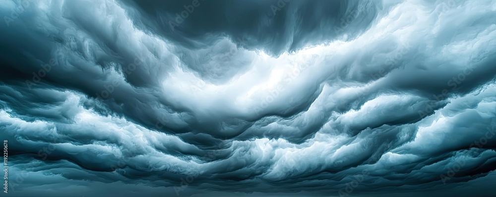 Poster cloudy abstract background idea. dramatic storm clouds swirling in a turbulent sky, creating an omin
