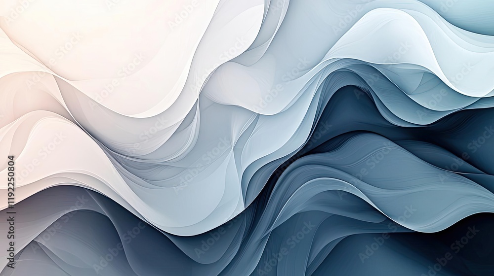 Poster cloudy abstract background idea. abstract wave patterns in soothing tones, perfect for backgrounds a