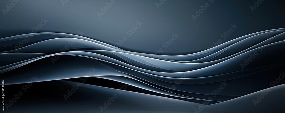 Poster cloudy abstract background idea. elegant abstract waves in muted tones for modern design and creativ