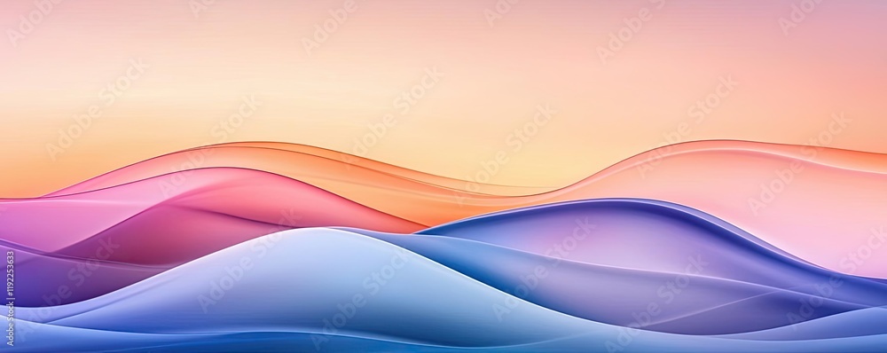Poster blurred abstract background concept. a stunning abstract wave background showcasing vibrant colors a