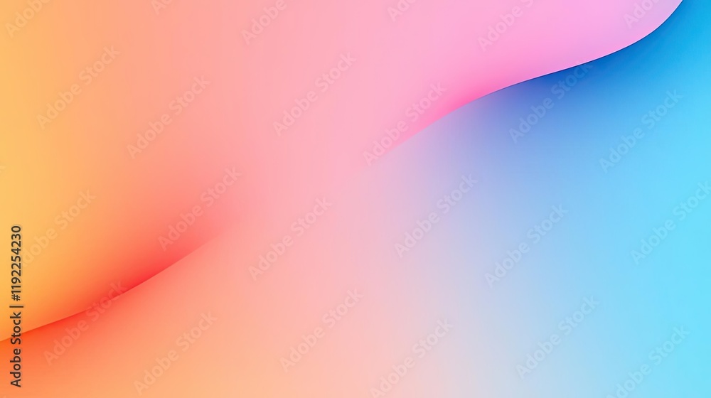 Poster blurred abstract background concept. vibrant abstract background blending soft colors in a serene gr