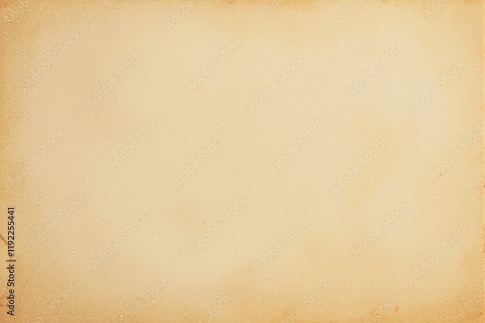 Poster a simplistic aged paper texture showcasing a yellowed surface, subtle stains, and soft worn edges. m