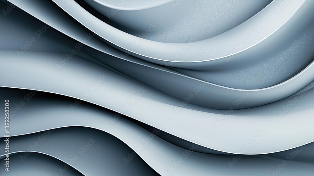 Poster cloudy abstract background idea. abstract waves in shades of blue create a soothing and modern visua
