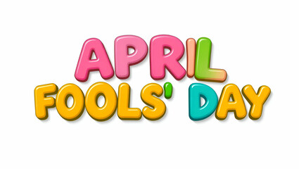 1st April Fool's Day Celebrate April Fool's Day with a trumpet and a clown hat. celebrate the month of April