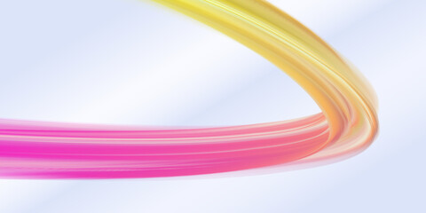 Colorful graphic design background featuring a yellow and pink line